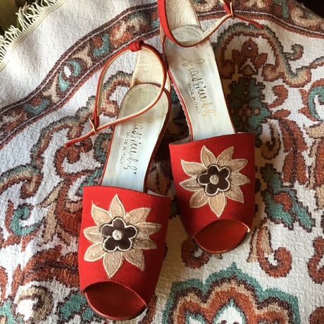 Italy vintage shoes ＊e200