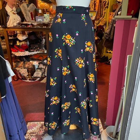 vintage skirt＊e866