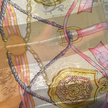 vintage scarf＊e73