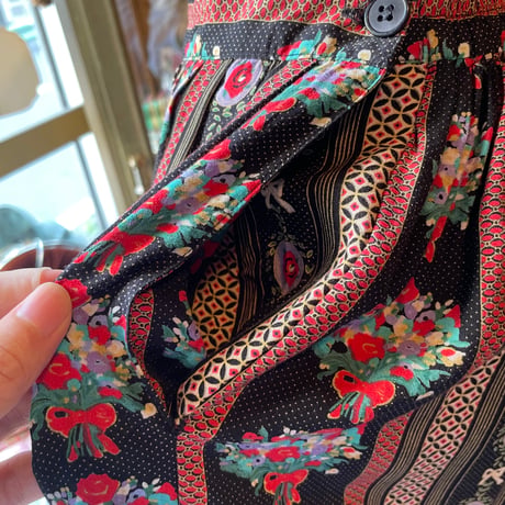 vintage skirt＊fk199