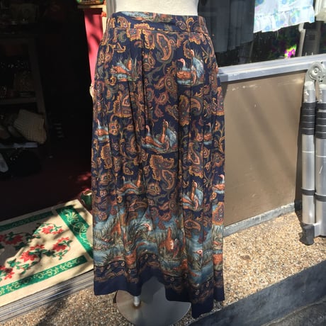 vintage skirt＊e71