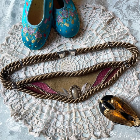 vintage belt＊e932