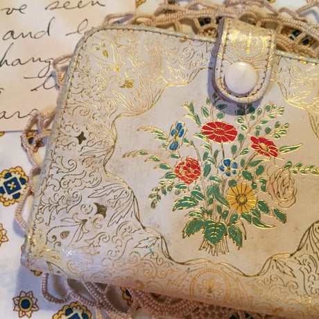 Italy vintage wallet＊e806