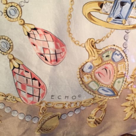 vintage scarf＊e933