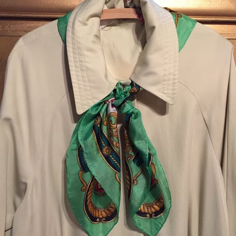 vintage scarf＊e130