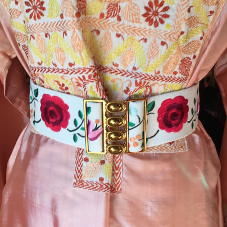 Vintage belt＊e656