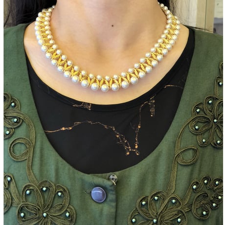 france vintage necklace ＊fk307