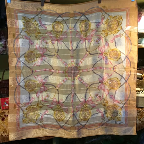 vintage scarf＊e73