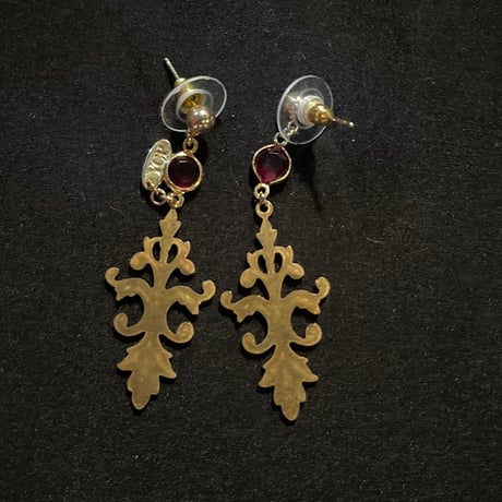 Handmade pierce＊y436
