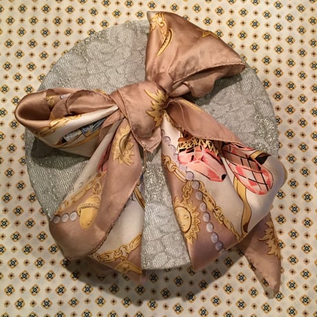 vintage scarf＊e933
