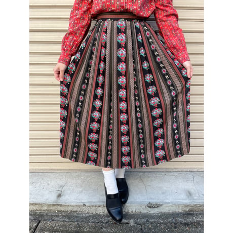vintage skirt＊fk199
