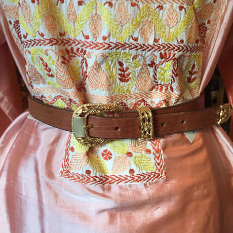 Vintage belt＊e653