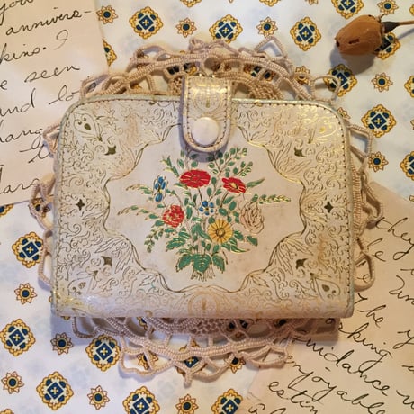 Italy vintage wallet＊e806