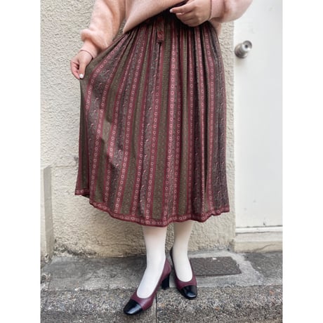 vintage skirt ＊e776