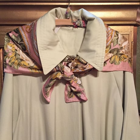 vintage scarf＊e739