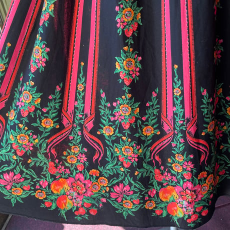 vintage skirt＊e981