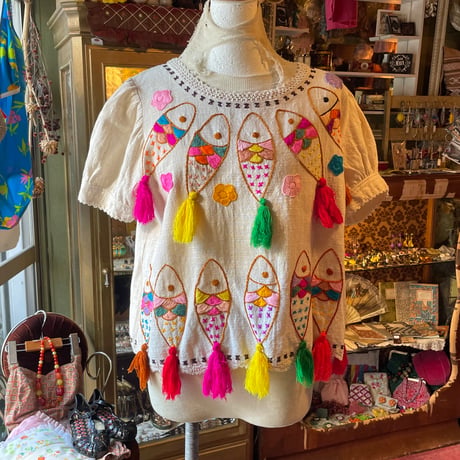 vintage tops＊e980