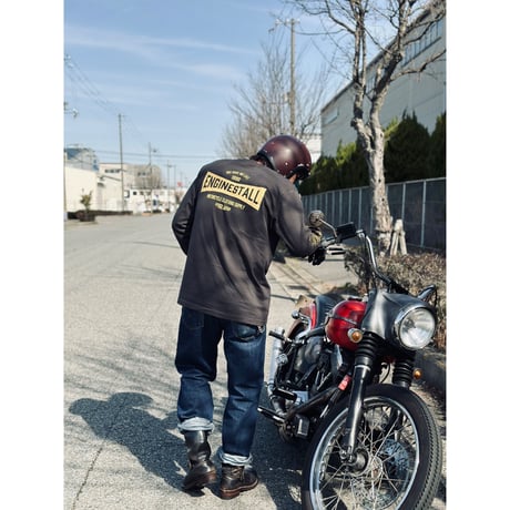 ENGINESTALL logo L/S TEE