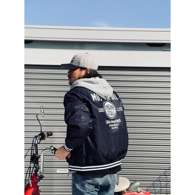 MOTOROIL stadium jacket（中綿入） | ENGINESTALL