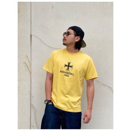 ENGINESTALL iron cross TEE