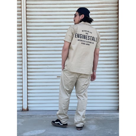ENGINESTALL open collared shirt