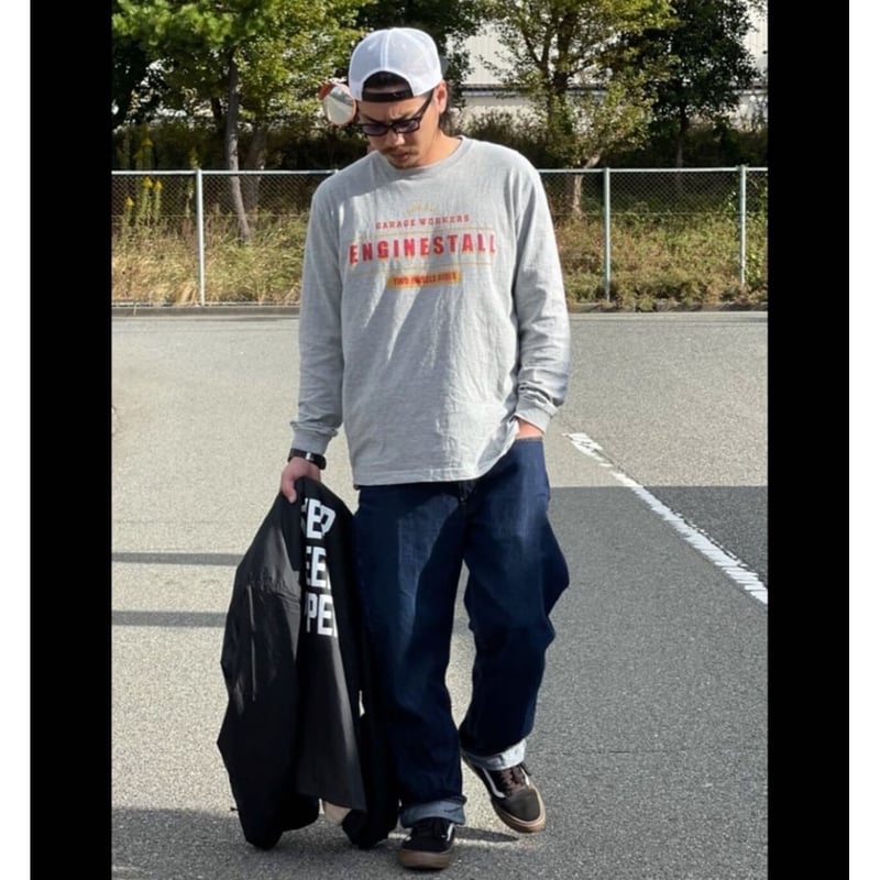 ENGINESTALL vintage L/S TEE | ENGINESTALL