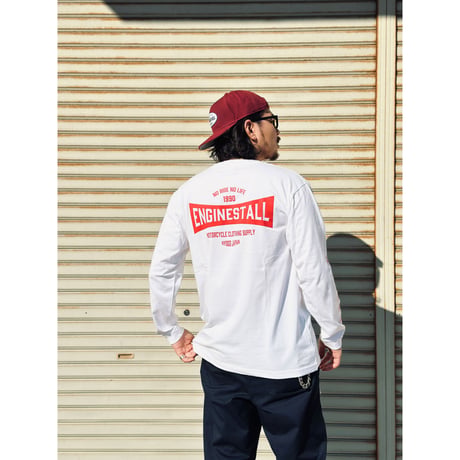 ENGINESTALL logo L/S TEE