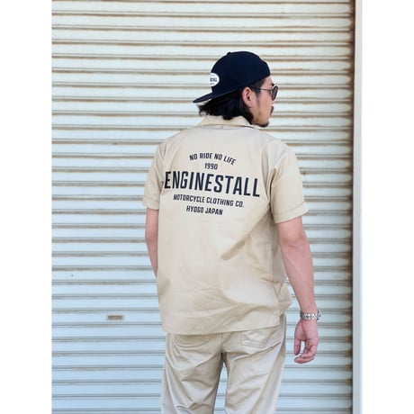ENGINESTALL open collared shirt