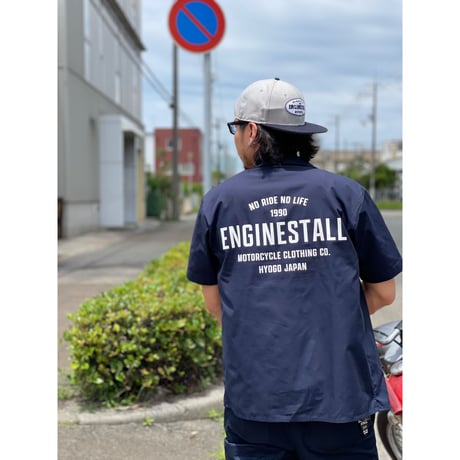 ENGINESTALL open collared shirt