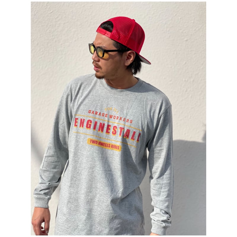 ENGINESTALL vintage L/S TEE | ENGINESTALL