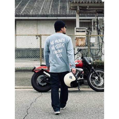 ENGINESTALL No money L/S TEE