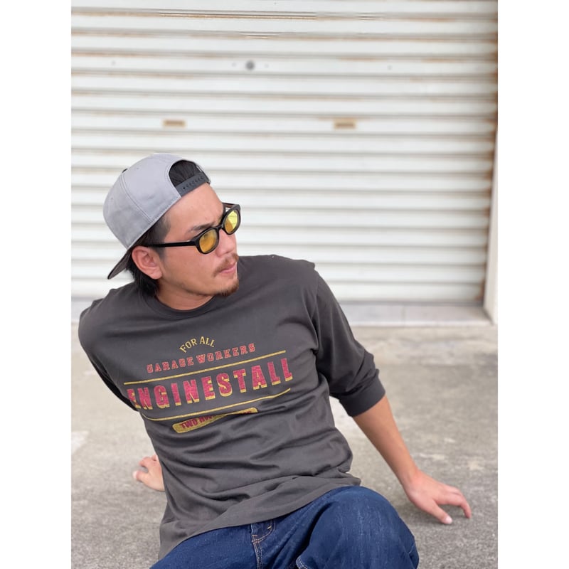 ENGINESTALL vintage L/S TEE | ENGINESTALL