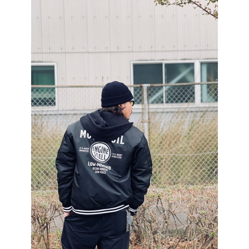 MOTOROIL stadium jacket（中綿入） | ENGINESTALL