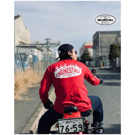 ENGINESTALL Fire pattern L/S TEE