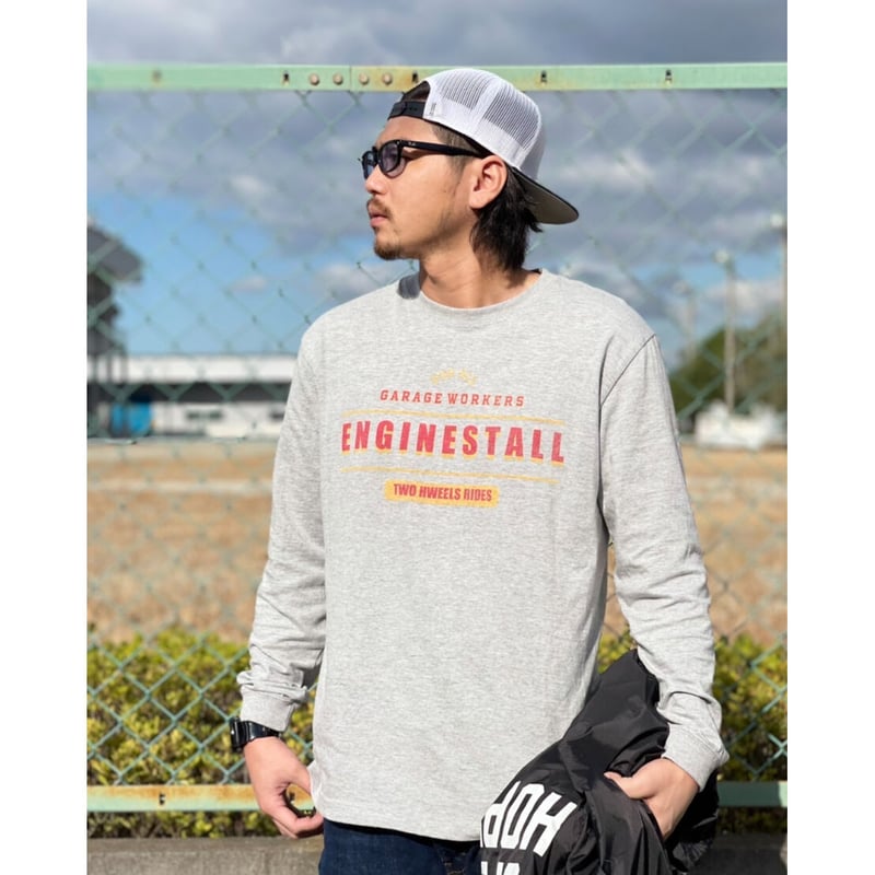 ENGINESTALL vintage L/S TEE | ENGINESTALL