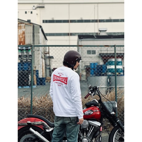 ENGINESTALL logo L/S TEE