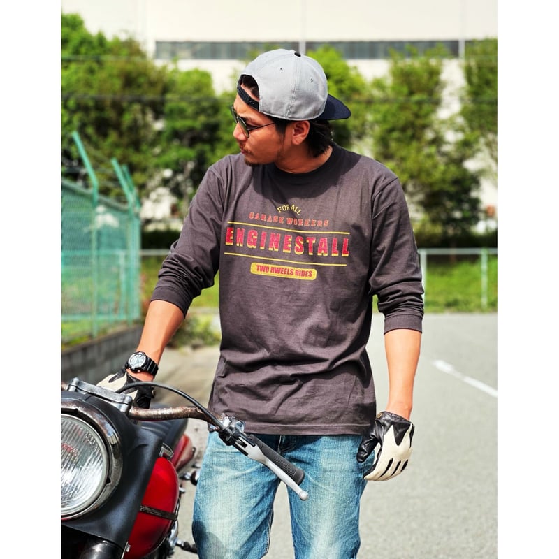 ENGINESTALL vintage L/S TEE | ENGINESTALL