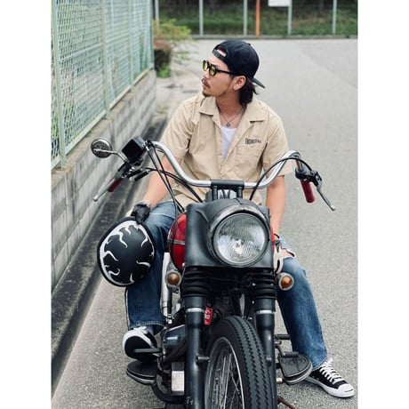 ENGINESTALL open collared shirt