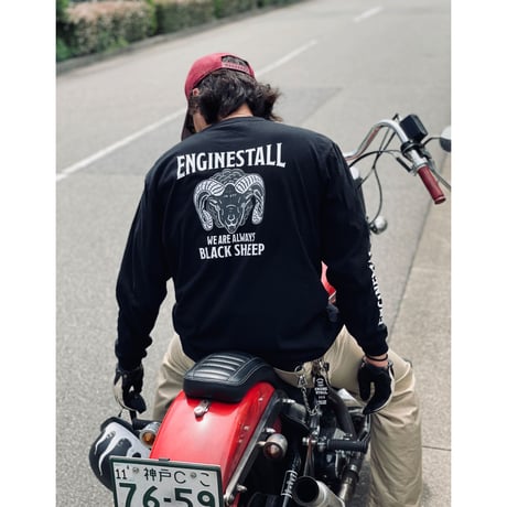 ENGINESTALL black sheep L/S TEE