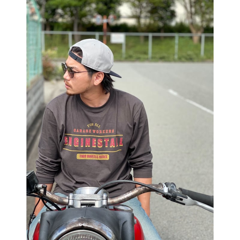ENGINESTALL vintage L/S TEE | ENGINESTALL