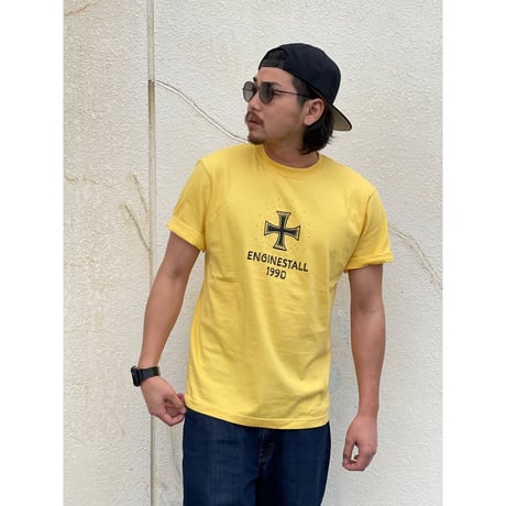 ENGINESTALL iron cross TEE