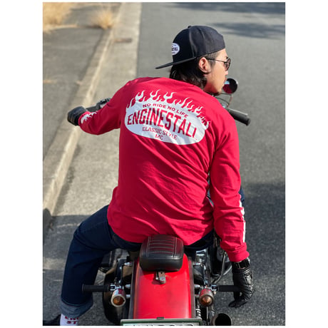 ENGINESTALL Fire pattern L/S TEE