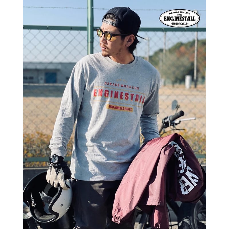 ENGINESTALL vintage L/S TEE | ENGINESTALL