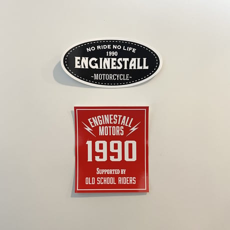ENGINESTALL sticker② 2枚セット