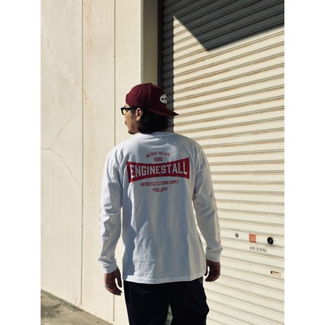 ENGINESTALL logo L/S TEE