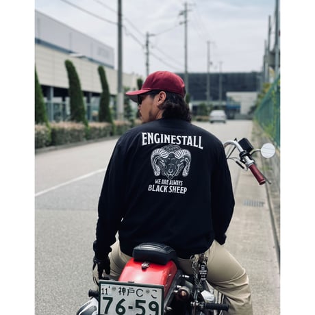 ENGINESTALL black sheep L/S TEE