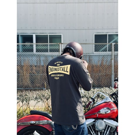 ENGINESTALL logo L/S TEE