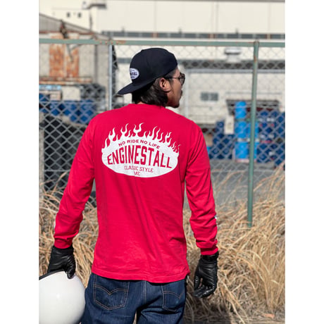 ENGINESTALL Fire pattern L/S TEE