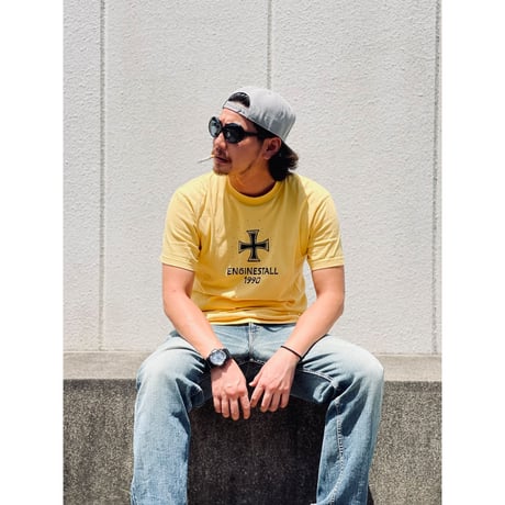 ENGINESTALL iron cross TEE
