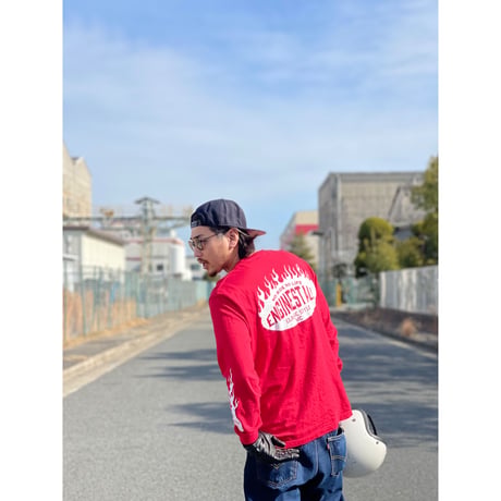 ENGINESTALL Fire pattern L/S TEE
